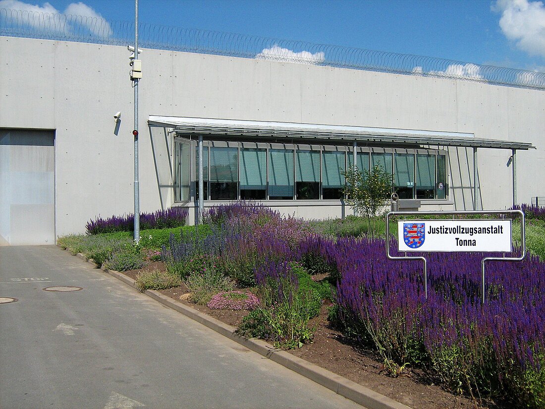 Pforte der JVA Tonna