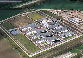 Luftbild Luftbild der JVA Tonna